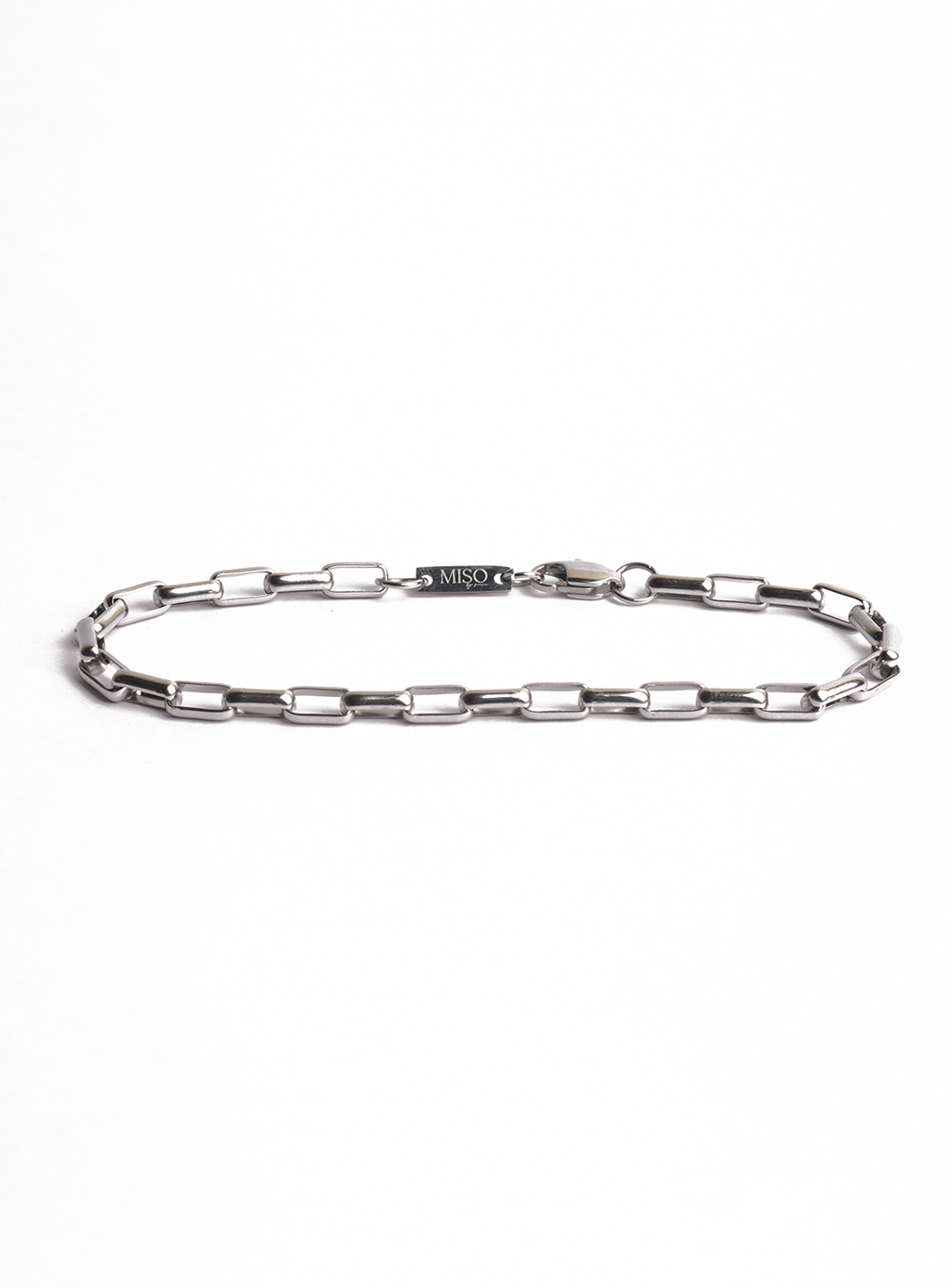 Block Chain Bracelet (Silver)