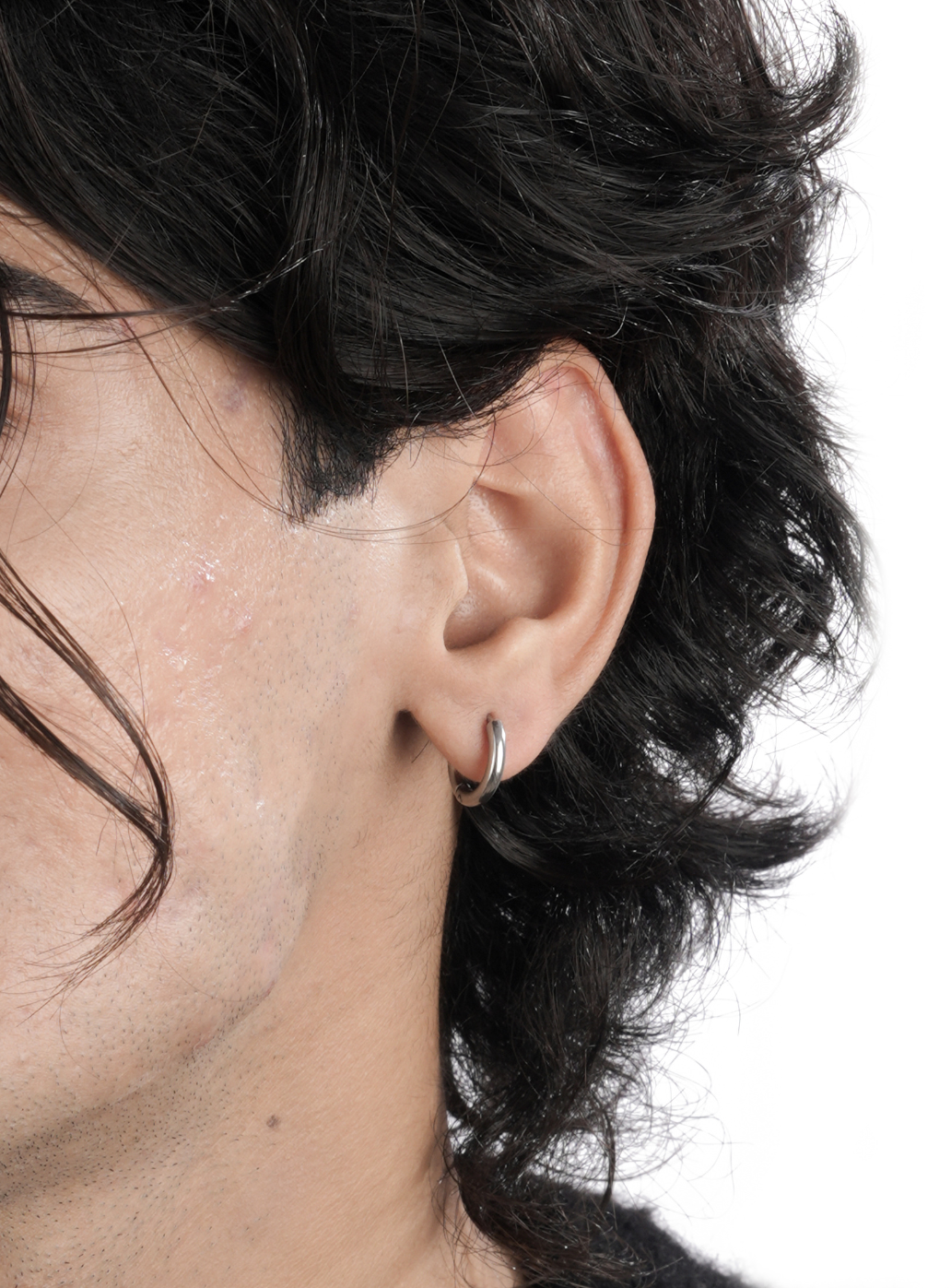 Pierced Hoop (Pair) -14mm